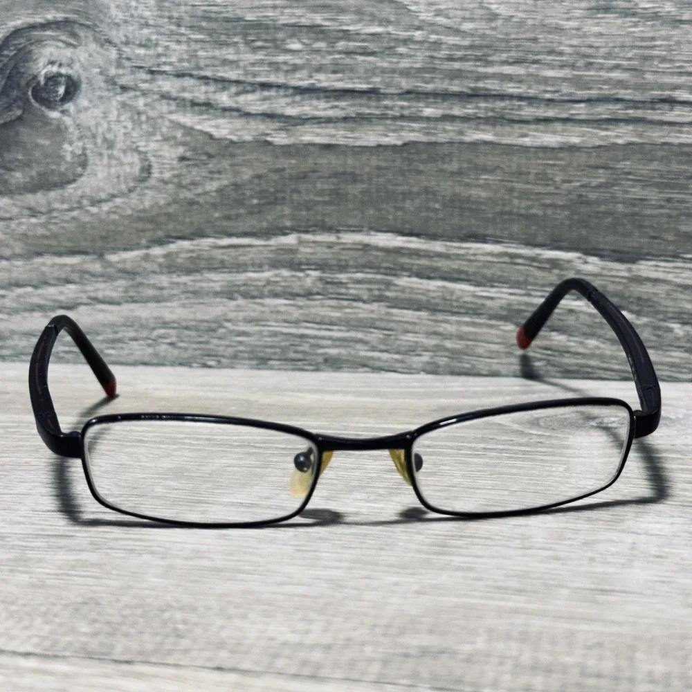 Carrera By Safilo CA7511 Eyeglass Frames 130 Black Rectangular Frames Only